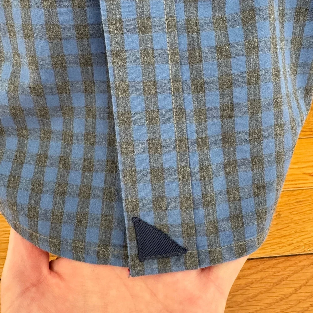 UNTUCKit Blue Casual Button Down Shirt - Picture 4 of 5